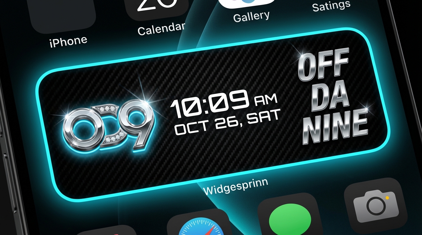 OD9 iPhone Widget 2