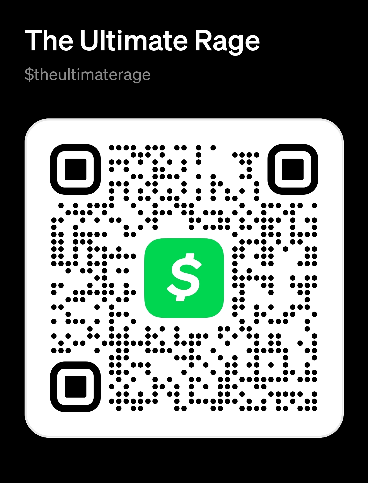 Cash App QR Code