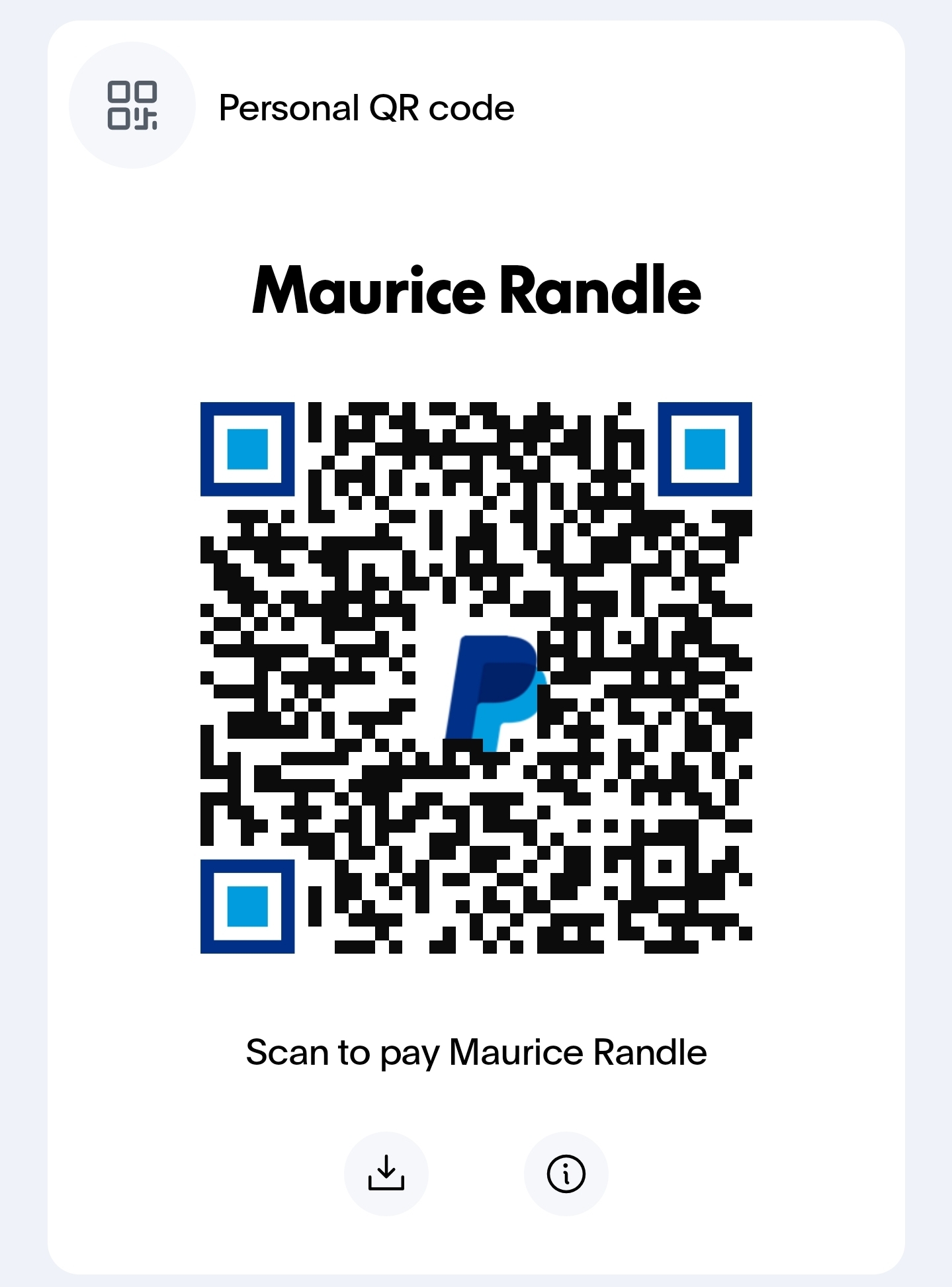 PayPal QR Code